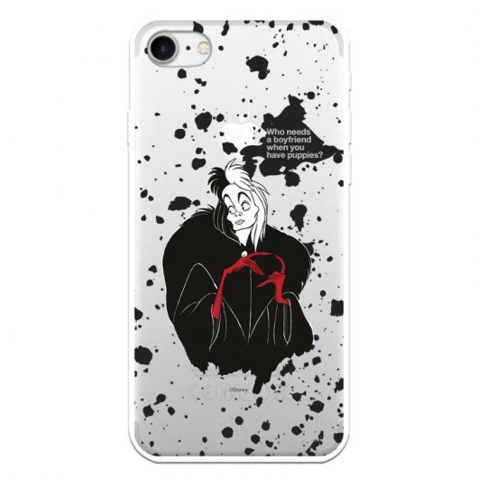 Funda Oficial de Disney Cruella Who Needs a Boyfriend para iPhone 7
