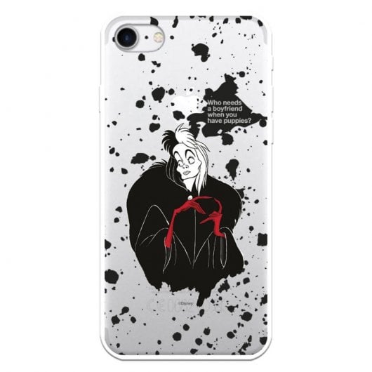 Funda Oficial de Disney Cruella Who Needs a Boyfriend para iPhone 7