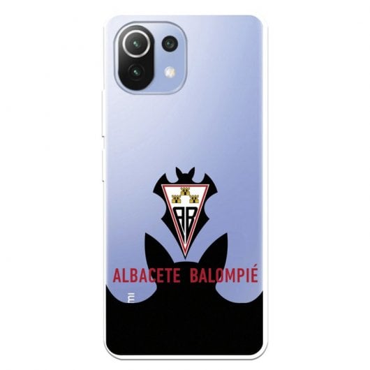 Funda del Albacete Escudo Transparente Licencia Oficial Albacete Balompié para Xiaomi Mi 11 Lite