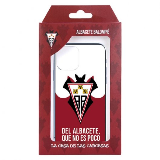 Funda del Albacete Escudo "Del Albacete que no es poco" Licencia Oficial Albacete Balompié para Xiaomi Mi 11 Lite