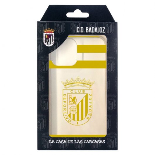 Funda del Badajoz Escudo Amarillo Transparente Licencia Oficial Club Deportivo Badajoz para Xiaomi Mi 11 Lite