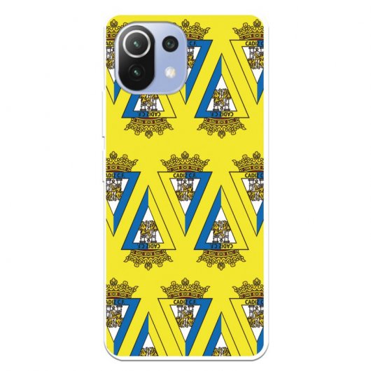 Funda del Cádiz Patrón Escudo Cádiz Licencia Oficial Cádiz CF para Xiaomi Mi 11 Lite