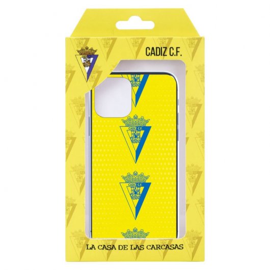 Funda del Cádiz Escudo Patrón Vertical Licencia Oficial Cádiz CF para Xiaomi Mi 11 Lite