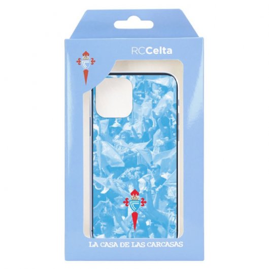 Funda del Celta Escudo Fondo Hinchada Licencia Oficial RC Celta para Xiaomi Mi 11 Lite