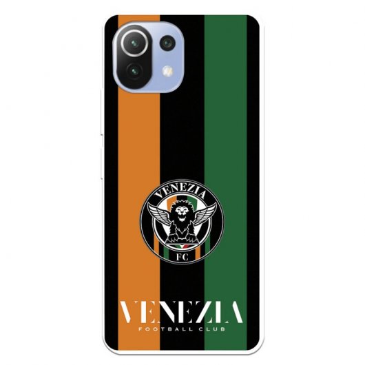 Funda del Venezia Escudo Fondo Rayas Licencia Oficial Venezia Football Club para Xiaomi Mi 11 Lite