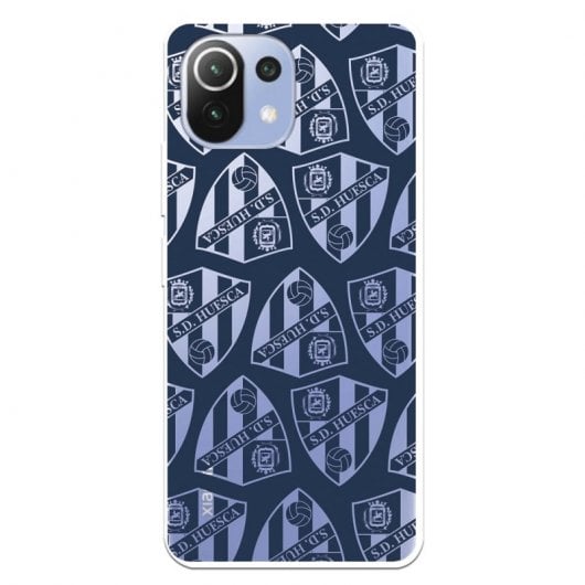 Funda del Huesca Patrón Escudos Licencia Oficial SD Huesca para Xiaomi Mi 11 Lite