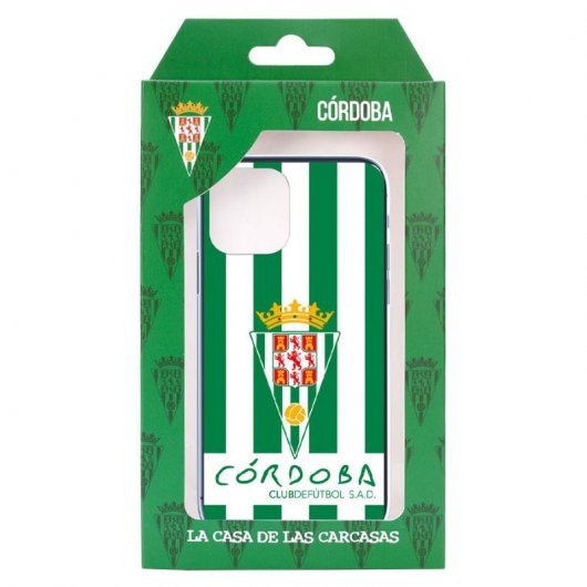 Funda del Córdoba Escudo Fondo Rayas Licencia Oficial Córdoba CF para Xiaomi Mi 11i