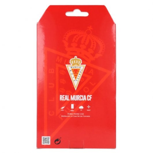 Funda del Real Murcia Escudo Fondo Blanco Licencia Oficial Real Murcia para Xiaomi Mi 11i