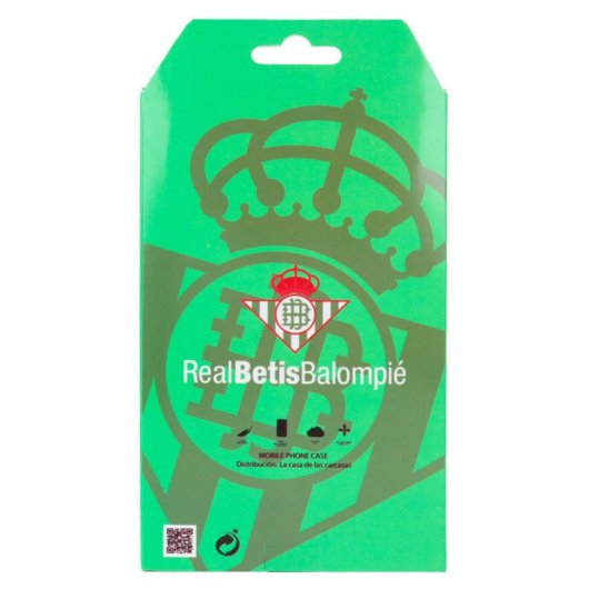 Funda del Betis Escudo Fondo Transparente Licencia Oficial Real Betis Balompié para Samsung Galaxy A22 5G