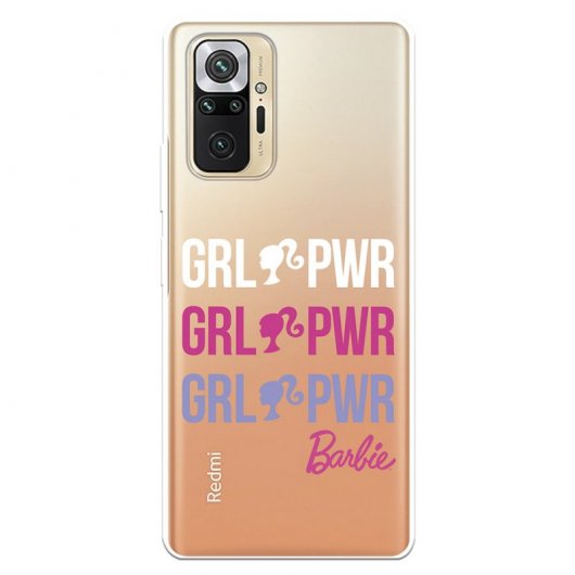 Funda Oficial de Mattel Barbie Girl Power Barbie para Xiaomi Redmi Note 10 Pro