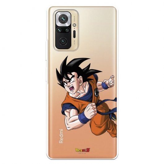 Funda Oficial de Dragon Ball Goku Guerrero Dragon Ball para Xiaomi Redmi Note 10 Pro