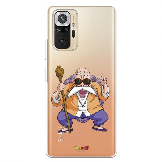 Funda Oficial de Dragon Ball Maestro Mutenroshi Dragon Ball para Xiaomi Redmi Note 10 Pro
