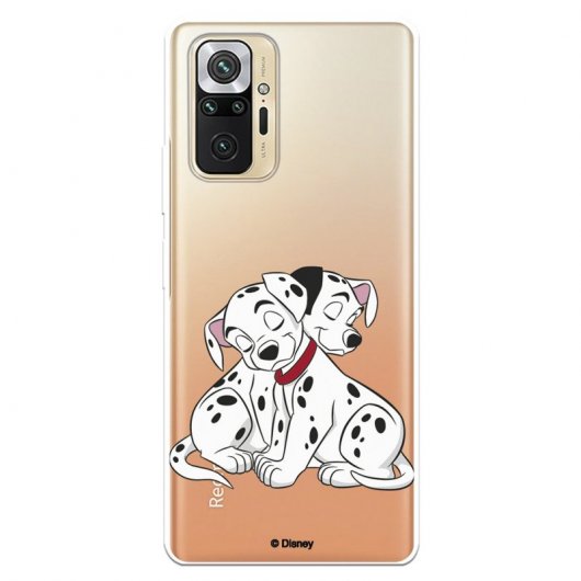 Funda Oficial de Disney Cachorros Abrazos 101 Dálmatas para Xiaomi Redmi Note 10 Pro