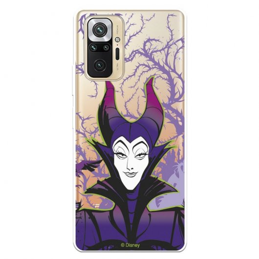 Funda Oficial de Disney Maléfica Silueta Maléfica para Xiaomi Redmi Note 10 Pro