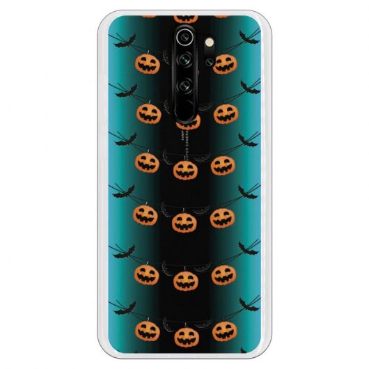 Funda Halloween Calabazas para Xiaomi Redmi Note 8 Pro