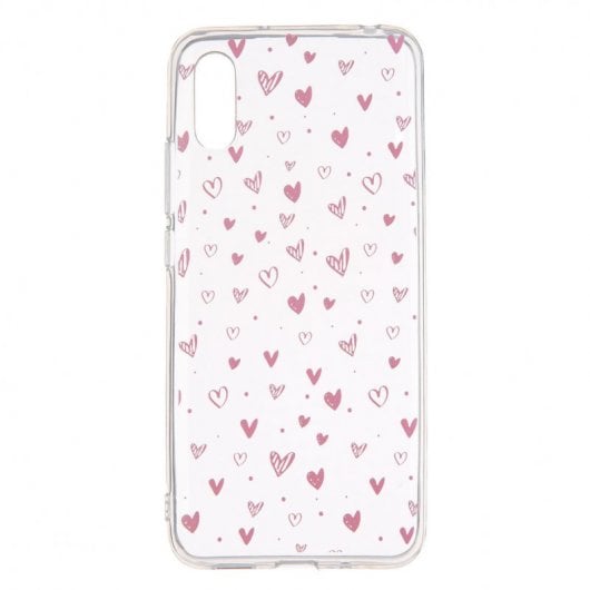 Funda Dibujo Corazones para Xiaomi Redmi 9A