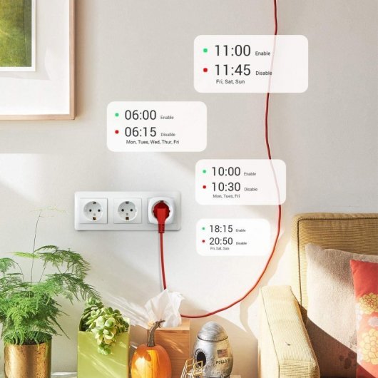 Ezviz Pack 3x T30 Enchufe Inteligente WiFi