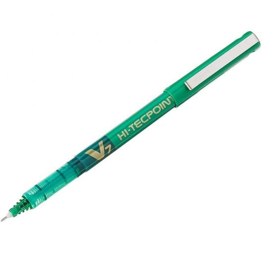 Pilot V7 Caja 12 Rotuladores Tinta Líquida Verde