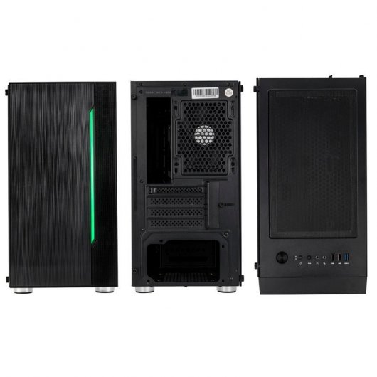 Kolink Inspire K6 RGB Cristal Templado USB 3.0 Negra