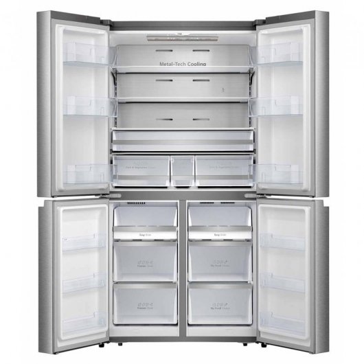 Hisense RQ758N4SAI Frigorífico Americano F Acero Inoxidable
