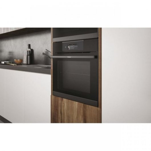 Haier HWO60SM5T9BH Horno Pirolítico 70L Negro