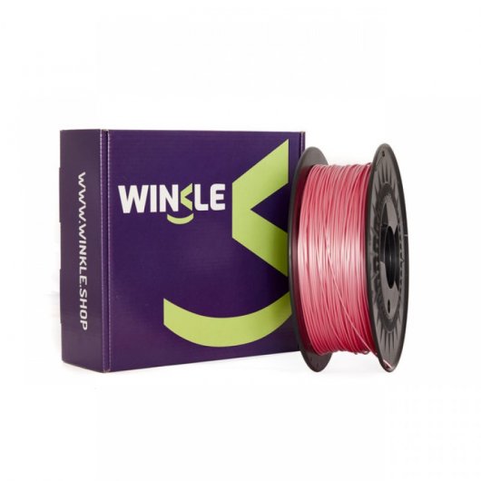 Winkle Bobina Filamento PLA HD 300gr 1.75mm Rosa Nácar