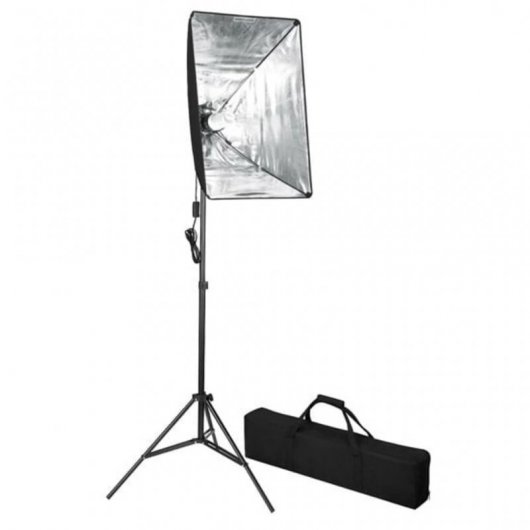 vidaXL Kit de Estudio Fotográfico con Softbox + 5 Telones de Fondo