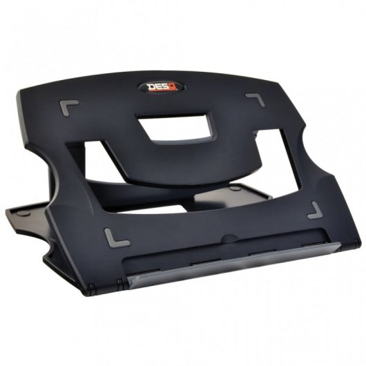Desq Soporte de Mesa para Portátil hasta 15" Negro