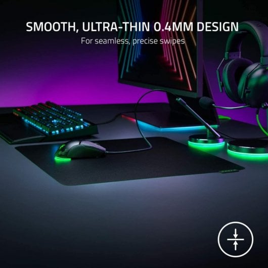 Tappetino per mouse grande nero Razer Sphex V3