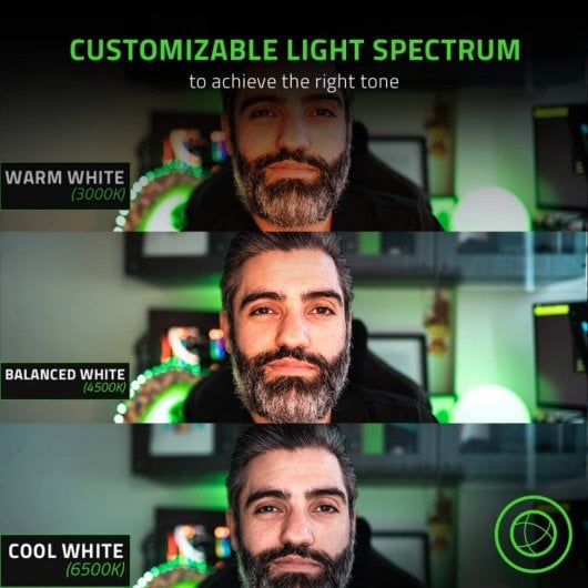 Razer Aro de Luz LED 12" con Trípode para Smartphone