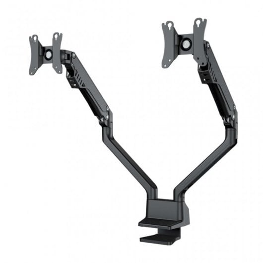 NewStar Soporte Doble Brazo para Monitor 10"/32" VESA 100x100mm Máx 8Kg Negro