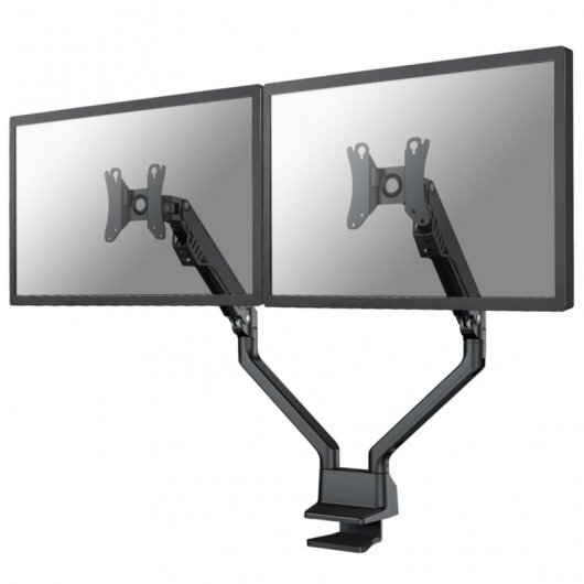 NewStar Soporte Doble Brazo para Monitor 10"/32" VESA 100x100mm Máx 8Kg Negro