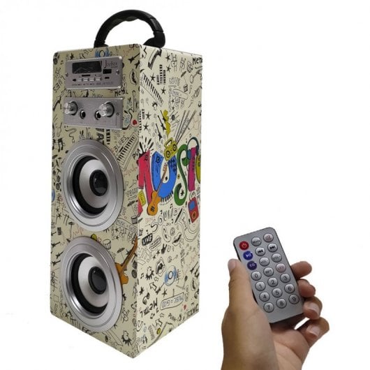 Biwond JoyBox Altavoz Karaoke Bluetooth 10W Guitarras + Micrófono