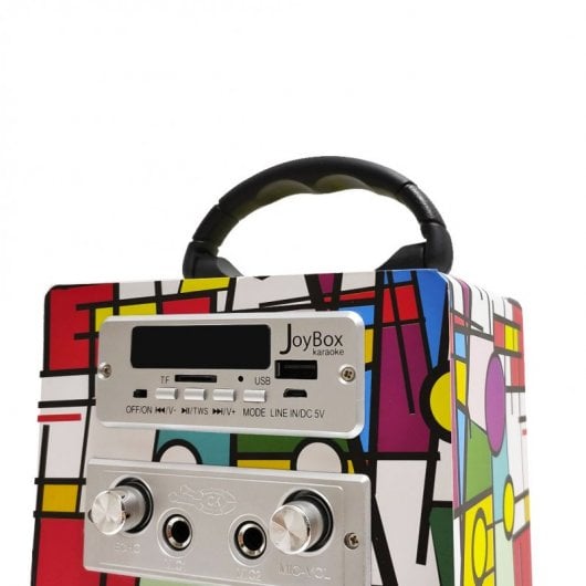 Biwond JoyBox Enceinte Karaoké Bluetooth 10W Picasso + Microphone
