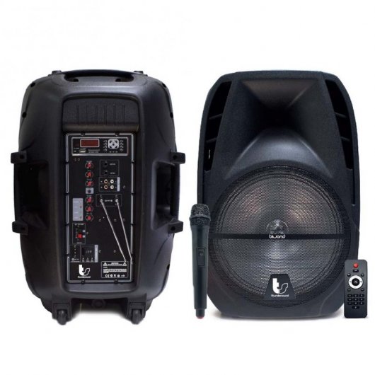Biwond Thundersound TS15 Altavoz Karaoke Bluetooth 260W + Micrófono