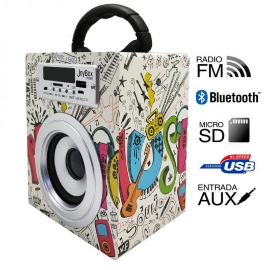 Biwond JoyBox Pocket Mini Altavoz Bluetooth 5W Guitarras