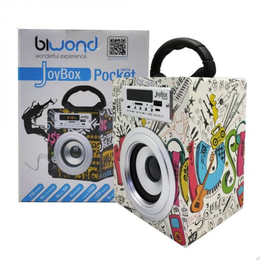 Biwond JoyBox Pocket Mini Altavoz Bluetooth 5W Guitarras