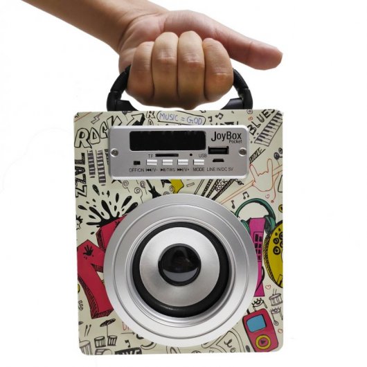Biwond JoyBox Pocket Mini Altavoz Bluetooth 5W Guitarras