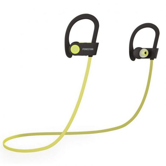 Fonestar BlueSport Auriculares Bluetooth Pretos/Verdes