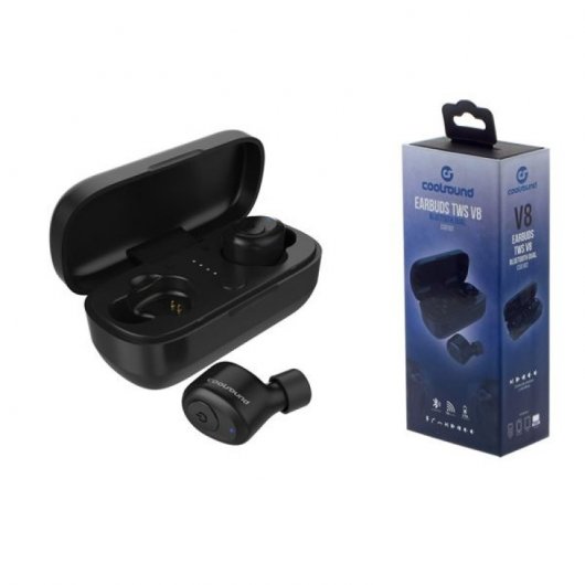 Coolsound TWS V8 Auriculares Bluetooth Negros