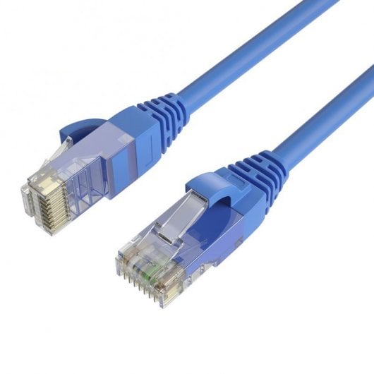 Max Connection Pack 2 Cables de Red UTP RJ45 Cat.6 24AWG 5m + 15 Bridas Colores Surtidos