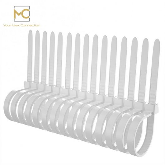 Max Connection Cable de Red RJ45 Cat.7 24AWG 20m + 15 Bridas Gris