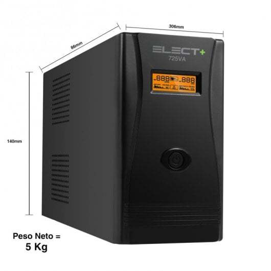 Elect+ EL0001 SAI Interactivo 725VA