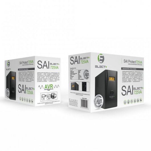 Elect+ EL0001 SAI Interactivo 725VA