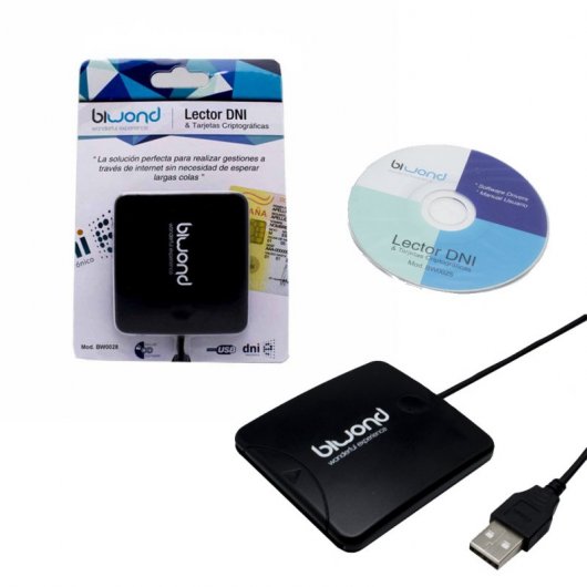 Biwond BW0028 Lector DNI 3.0 y Tarjetas Criptográficas