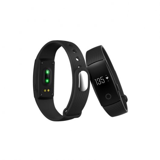 E-Nuc ID107 Pulsera de Actividad Negra