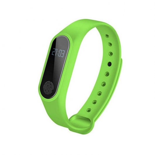 E-Nuc M2 Pulsera de Actividad Verde
