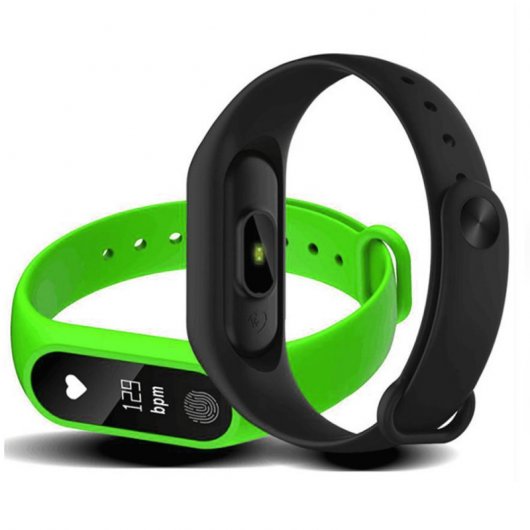 E-Nuc M2 Pulsera de Actividad Verde
