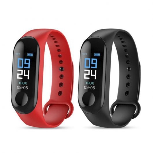 E-Nuc M3 Pulsera de Actividad Negra