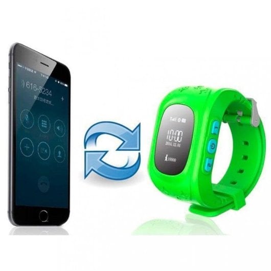 E-Nuc G36 Security GPS Reloj Infantil Verde